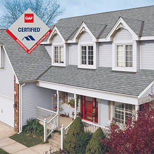 King Roofing & Solar Residential Roofing - GAF Certified Roofing click to view catalog of shingle styles and available warranties