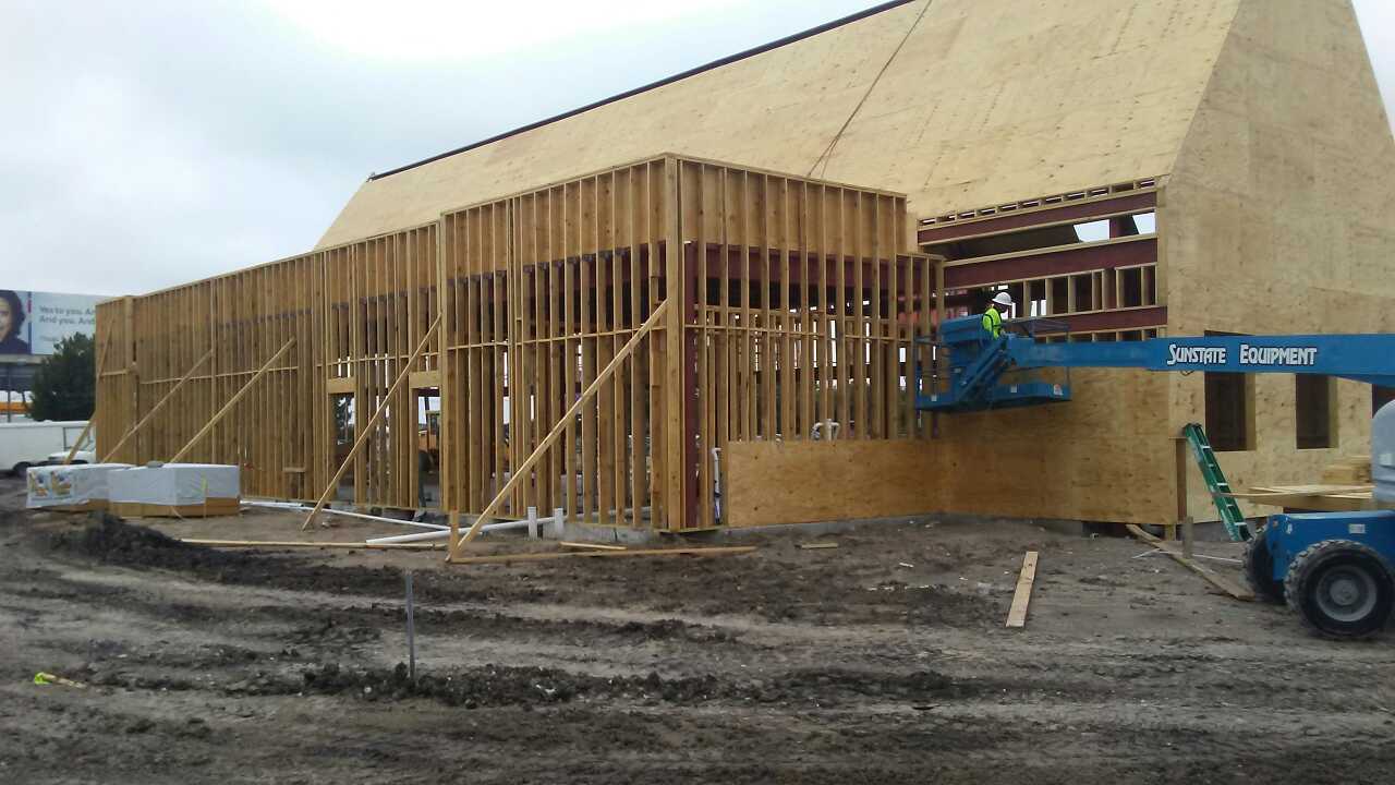 New home construction